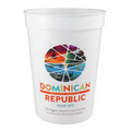 12 Oz Smooth Stadium Cup w/Full Color Imprint